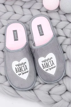 Clearance SOXO Damskie Papcie Najlepsza Babcia Na Świecie Damskie Kapcie Klasyczne
