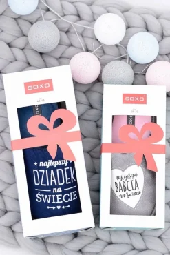 Clearance SOXO Damskie Papcie Najlepsza Babcia Na Świecie Damskie Kapcie Klasyczne