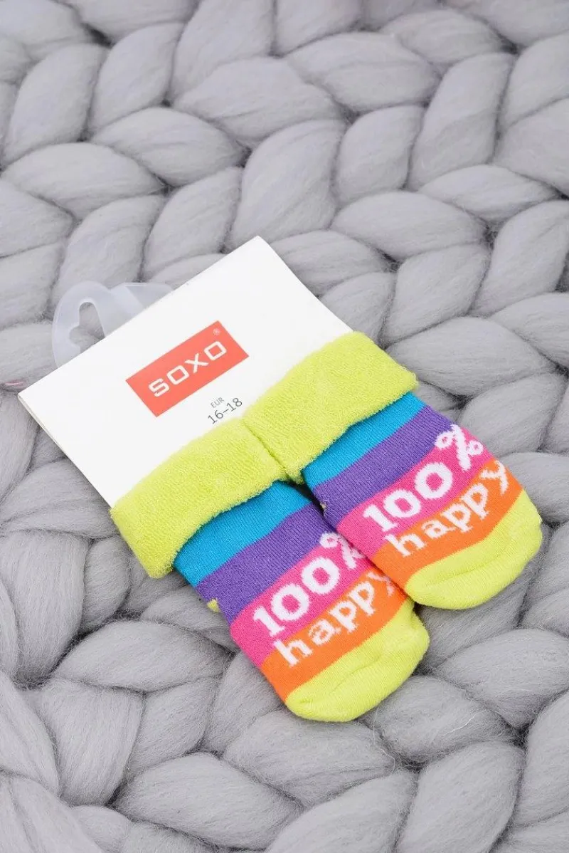 Skarpetki|Skarpetki>Boto Soxo Niemowlęce Skarpetki Multikolor 100% Happy