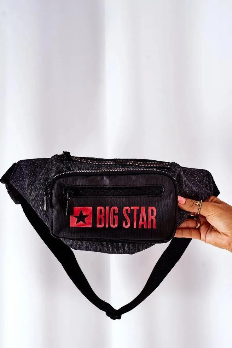 Nerki>Big Star Shoes Sportowa Nerka Big Star HH574265 Szaro-Czarna