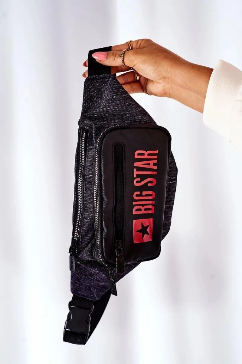 Nerki>Big Star Shoes Sportowa Nerka Big Star HH574265 Szaro-Czarna