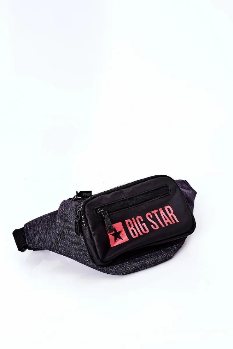 Nerki>Big Star Shoes Sportowa Nerka Big Star HH574265 Szaro-Czarna