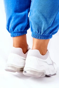 Buty Sportowe Na Platformie|Buty Sportowe Big Star></noscript>Big Star Shoes Sportowe Buty Damskie Memory Foam Big Star II274178 Białe