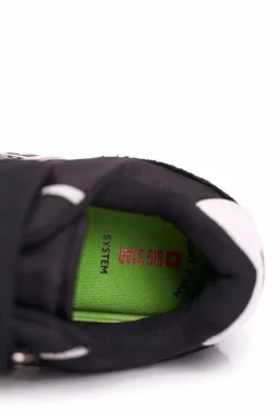 Sale Sportowe Buty Dziecięce Big Star Na Rzepy Czarne FF374134 Dzieci Dziewczęce
