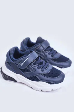 Chłopięce|Dziewczęce>Boto Sportowe Buty Dziecięce Młodzieżowe Granatowe ABCKIDS B933204077