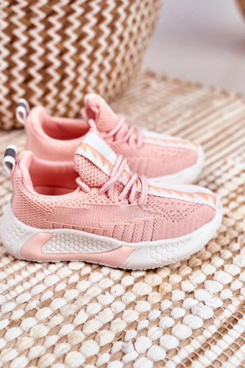 Dziewczęce>Boto Sportowe Buty Dziecięce Różowe Stich