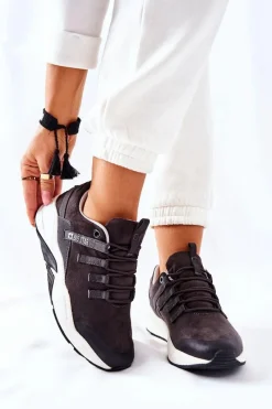 Clearance Big Star Shoes Sportowe Buty Memory Foam Big Star II274255 Szare