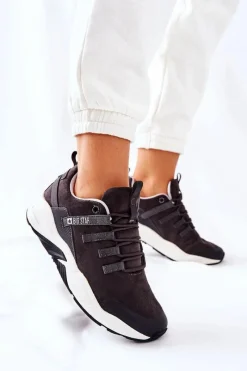 Clearance Big Star Shoes Sportowe Buty Memory Foam Big Star II274255 Szare