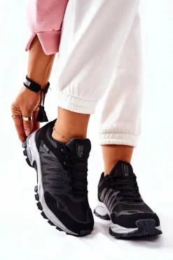 Online Big Star Shoes Sportowe Buty Memory Foam Big Star GG274501 Czarne