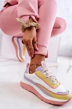 Buty Sportowe Big Star>Big Star Shoes Sportowe Buty Sneakersy Big Star JJ274A511 Multikolor