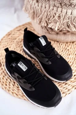 Sportowe Dziecięce Big Star Czarne FF374147 Dzieci Dziewczęce