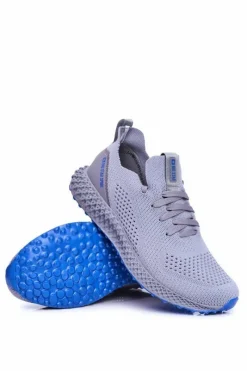 Obuwie Sportowe Męskie>Big Star Shoes Sportowe Męskie Buty Big Star Szare FF174236
