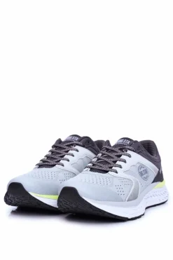 Best Sportowe Męskie Buty Big Star Szare FF174227 Męskie Obuwie Sportowe Męskie
