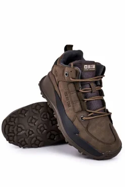 Discount Big Star Shoes Sportowe Męskie Buty Big Star Khaki GG174414