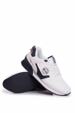 Hot Big Star Shoes Sportowe Męskie Buty Big Star Białe FF174204