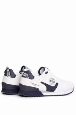 Hot Big Star Shoes Sportowe Męskie Buty Big Star Białe FF174204