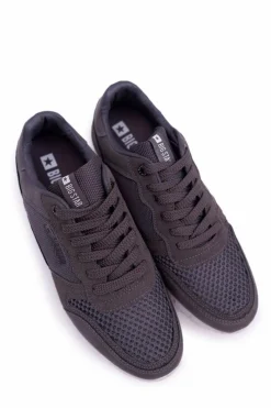 Online Sportowe Męskie Buty Big Star Szare DD174109 Męskie Trampki Męskie Big Star|Obuwie Sportowe Męskie