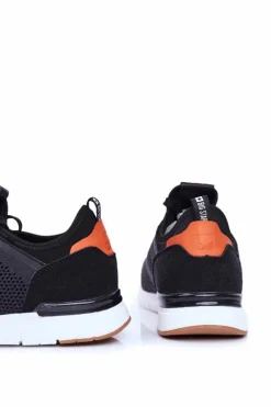 Best Sportowe Męskie Buty Big Star Czarne FF174163 Męskie Obuwie Sportowe Męskie