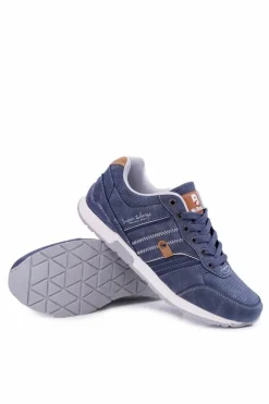 Hot Sportowe Męskie Buty Casual Granatowe Super Męskie Obuwie Sportowe Męskie