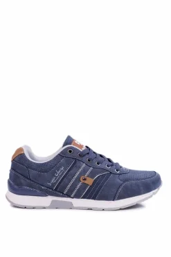 Hot Sportowe Męskie Buty Casual Granatowe Super Męskie Obuwie Sportowe Męskie