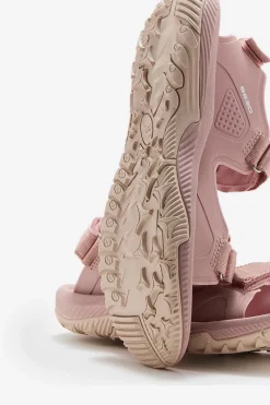 Sandały Płaskie></noscript>4F Sportowe Sandały Damskie RSS2SANF057-56S Pudrowy Róż Różowy