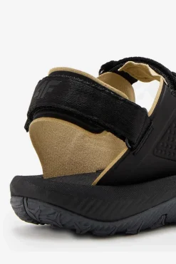 Hot 4F Sportowe Sandały Damskie RSS2SANF057-20S Czarne Czarny