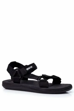 New Sportowe Sandały Męskie Czarne Big Star FF174499 Damskie Sandały Męskie|Sandały Big Star