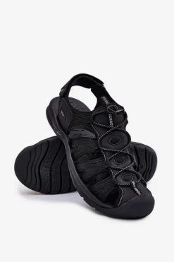 Clearance Lee Cooper Sportowe Sandały Męskie LCW-24-03-2313M Czarne