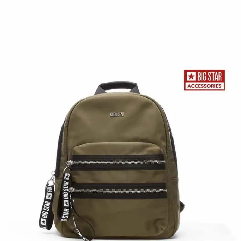 Plecaki>Big Star Shoes Sportowy Plecak BIG STAR Zielony GG574138