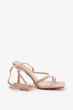 Sandały Na Obcasie><noscript><img width=