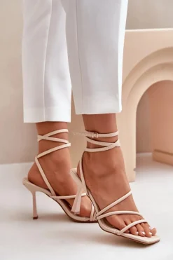 Sandały Na Obcasie><noscript><img width=