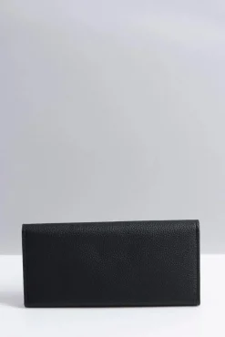 Online Stylowy Duży Czarny Portfel Damski Portfele