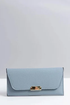 Hot Boto Stylowy Duży Niebieski Portfel Damski