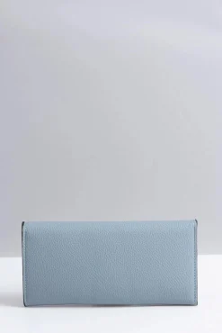 Hot Boto Stylowy Duży Niebieski Portfel Damski