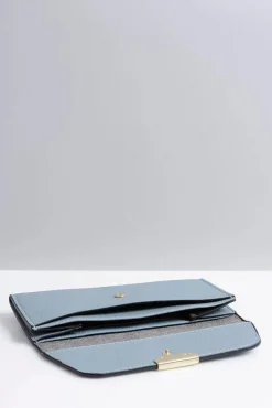 Hot Boto Stylowy Duży Niebieski Portfel Damski