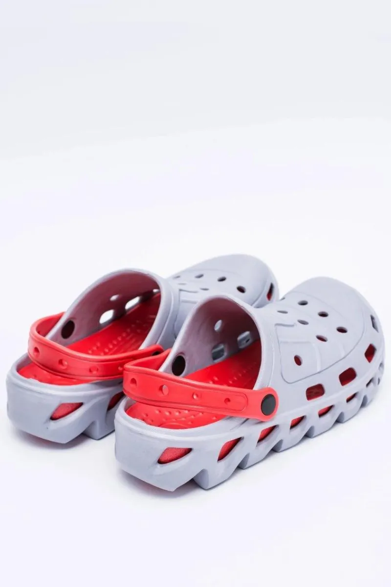 Sale Boto Szare Męskie Ogrodowe Lekkie Klapki Kroksy Eva