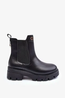 Outlet Sztyblety Botki Damskie Skórzane Z Ozdobami Czarne Lobb Damskie Brązowe I Beżowe Botki|Botki Płaskie