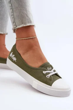 New Lee Cooper Tenisówki Trampki Damskie LCW-24-31-2729 Zielone
