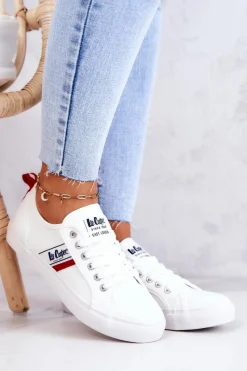 New Lee Cooper Tenisówki Trampki LCW-22-31-0830L Białe