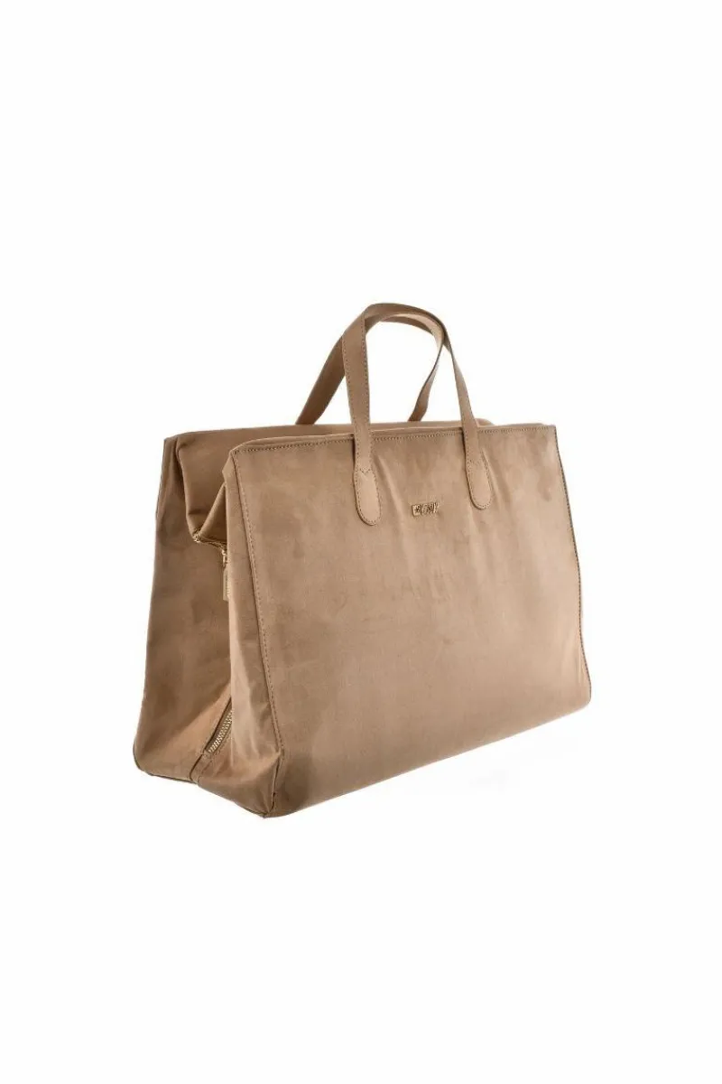 Discount Big Star Shoes Torba Podróżna Big Star NN574086 Beżowa Beżowy