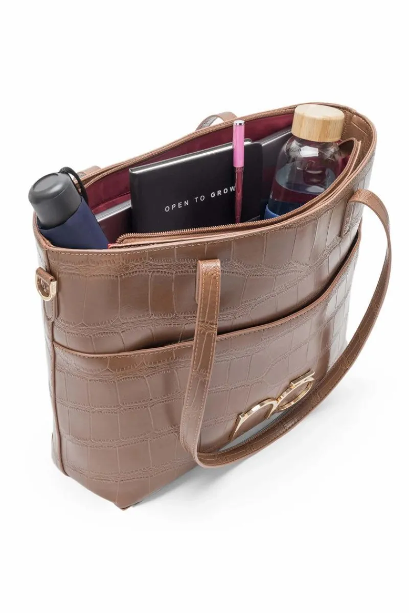 Torebki Nobo|Torebki Klasyczne>Nobo Torba Shopper L3490-C017 Camel