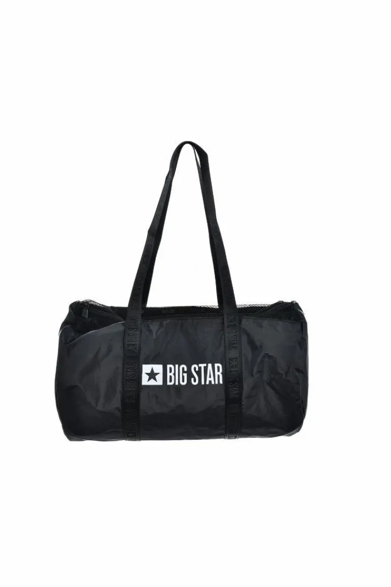 Hot Torba Sportowa Big Star NN574012 Czarna Torby Podróżne|Torby Sportowe
