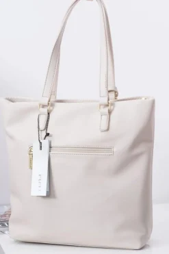 Torebki Monnari|Torebki Klasyczne>Monnari Torebka Damska Beżowa Shopper Bag do Ręki