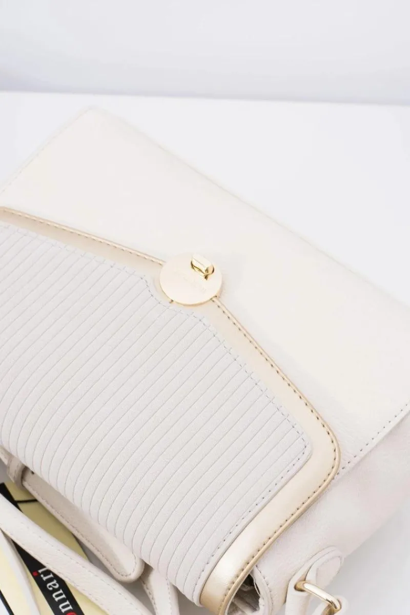 Torebki Monnari|Listonoszki>Monnari Torebka Damska Beżowa Torba Listonoszka