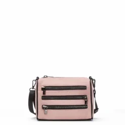 New Torebka Damska BIG STAR Listonoszka Różowa GG574147 Listonoszki