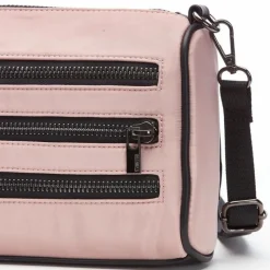 New Torebka Damska BIG STAR Listonoszka Różowa GG574147 Listonoszki