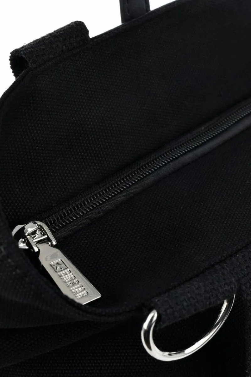 Outlet Torebka Damska Big Star NN574022 Czarna Torebki Klasyczne