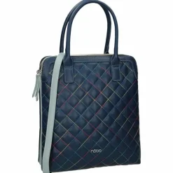 Outlet Nobo Torebka Damska Klasyczna Pikowana Granatowa G1350-C013