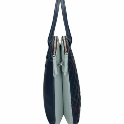 Outlet Nobo Torebka Damska Klasyczna Pikowana Granatowa G1350-C013