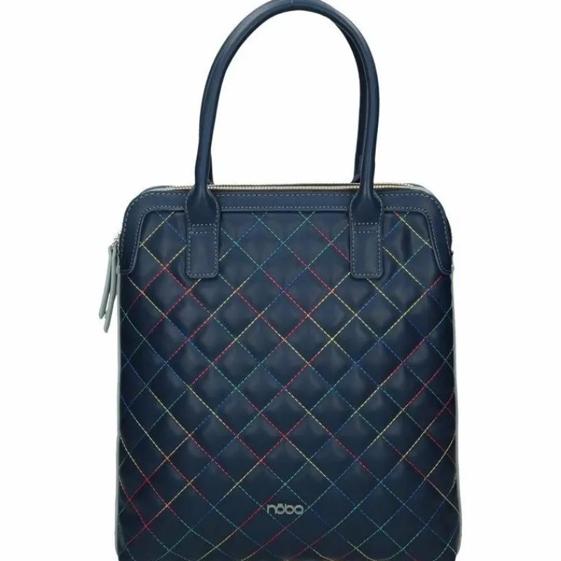 Outlet Nobo Torebka Damska Klasyczna Pikowana Granatowa G1350-C013